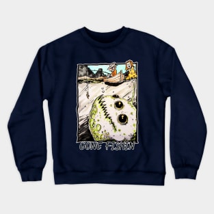 Gone Fishin Crewneck Sweatshirt